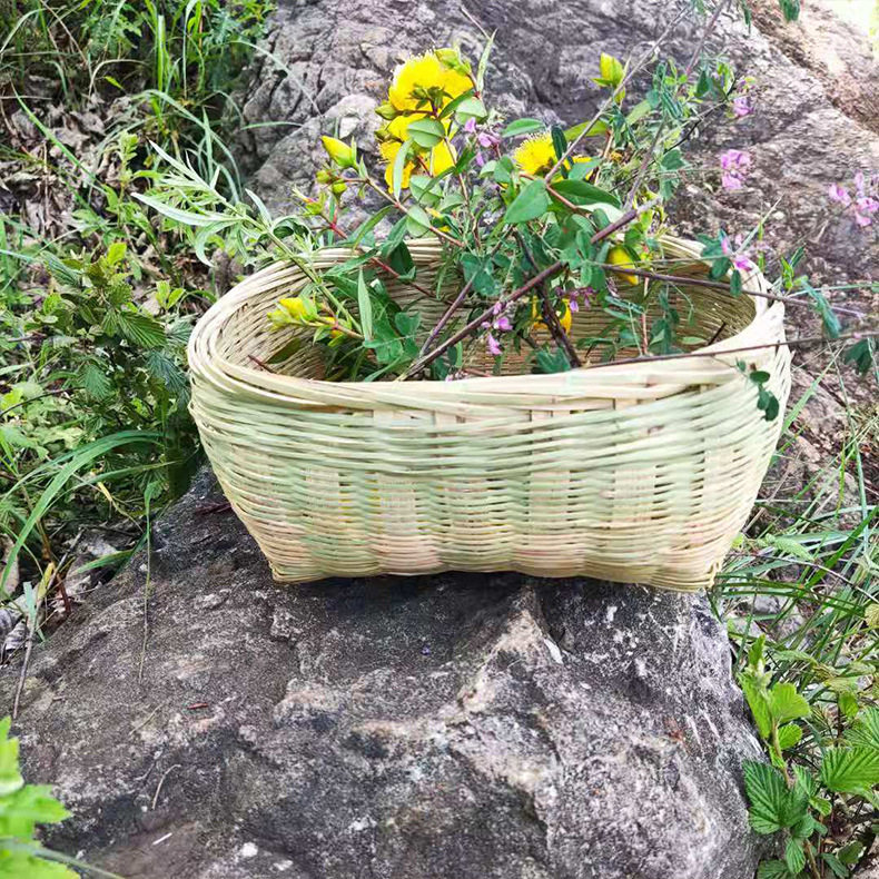 贵州产地鸡蛋筐竹编手工提篮水果