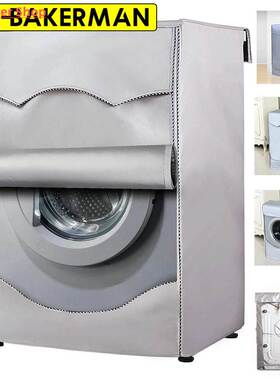 Laundry Dryer Cover Washing Machine Cover Polyester Fibre Wa