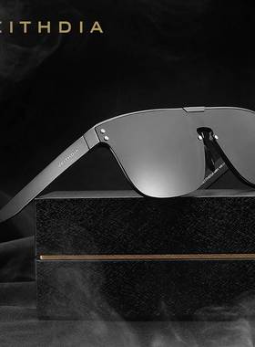 VEITHDIA Brand Fashion Retro Aluminum Sunglasses Polarized