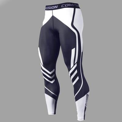 Men's Compression Pants Men Sportswear Training Leggings