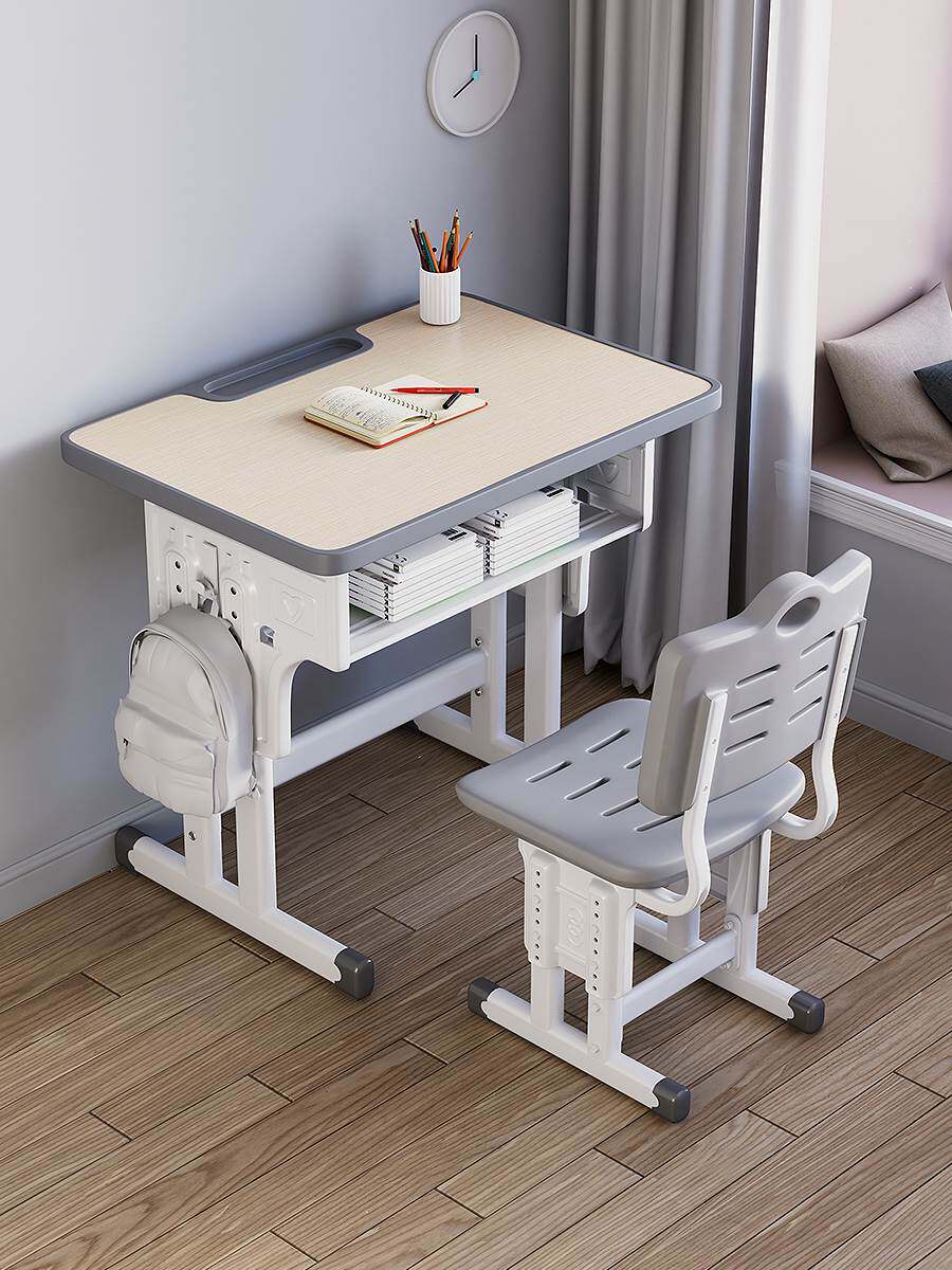 Computer office desk student study table chair combination