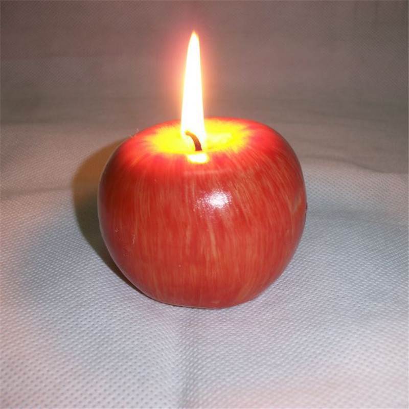 1PCS Christmas Red for Apple Shape Fruit