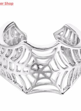 Kinitial Bat Rings Handmade Spider Web Animal Tail Puzzle Je