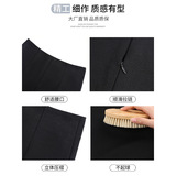 黑色加绒西装短裤女外穿冬季2025新美式高腰辣妹休闲紧身弹力热裤，女装休闲裤，搜酷衣阁