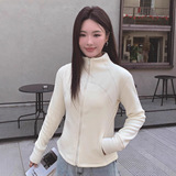 双面奥利绒外套女2026新款冬抗静电保暖加厚摇粒绒立领冲锋衣内胆，女装卫衣/绒衫，搜酷衣阁