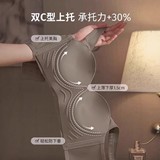 薄款无痕内衣女小胸聚拢显大无钢圈提拉上托舒适透气收副乳文胸罩，文胸，搜酷衣阁
