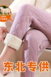 羊毛保暖裤特厚羊羔绒打底裤女季加绒加厚内外穿东北棉裤，女装打底裤，搜酷衣阁
