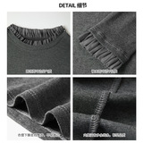 蕾丝领口设计感长袖t恤女内搭可外穿洋气时尚打底上衣，女装T恤，搜酷衣阁