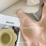 秋冬德绒保暖背心女羊绒加厚修身柔软透气打底保暖内衣马甲，保暖内衣，搜酷衣阁