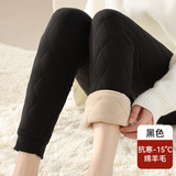 【女款】黑色【100%羊毛填充加绒加厚】