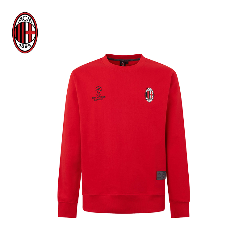 AC米兰男圆领卫衣官方正品