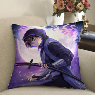 刺客伍六七周边玩偶五567令牌公仔手办梅花十三同款抱枕靠垫午睡