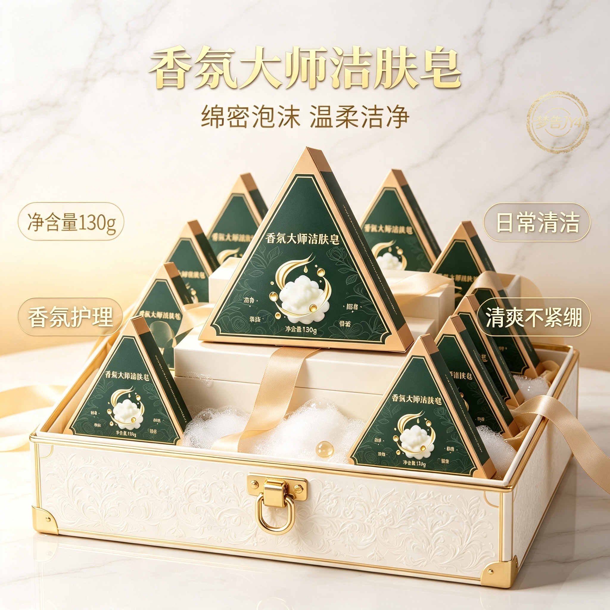 香氛大师持久留香洁肤皂礼盒