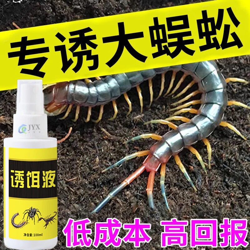 【诱蜈蚣神器】户外诱蜈蚣专用饵液蜈蚣引诱剂专诱大蜈蚣强力神器