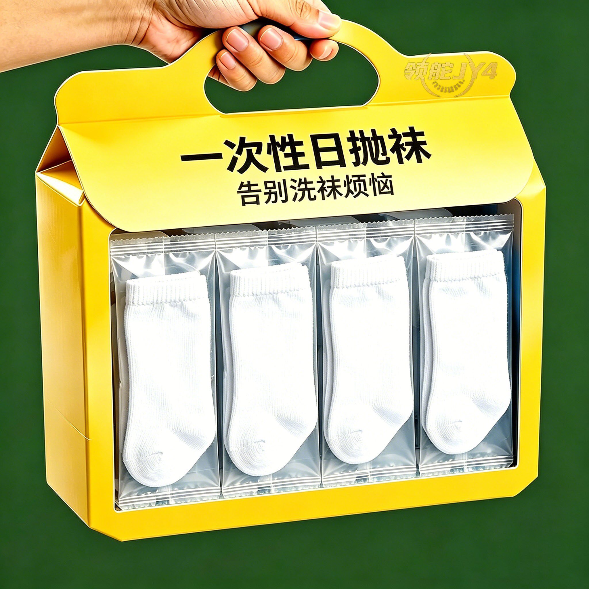 一次性短筒袜吸汗透气防臭旅行