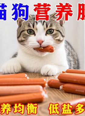 猫专用低盐高钙火腿肠零食