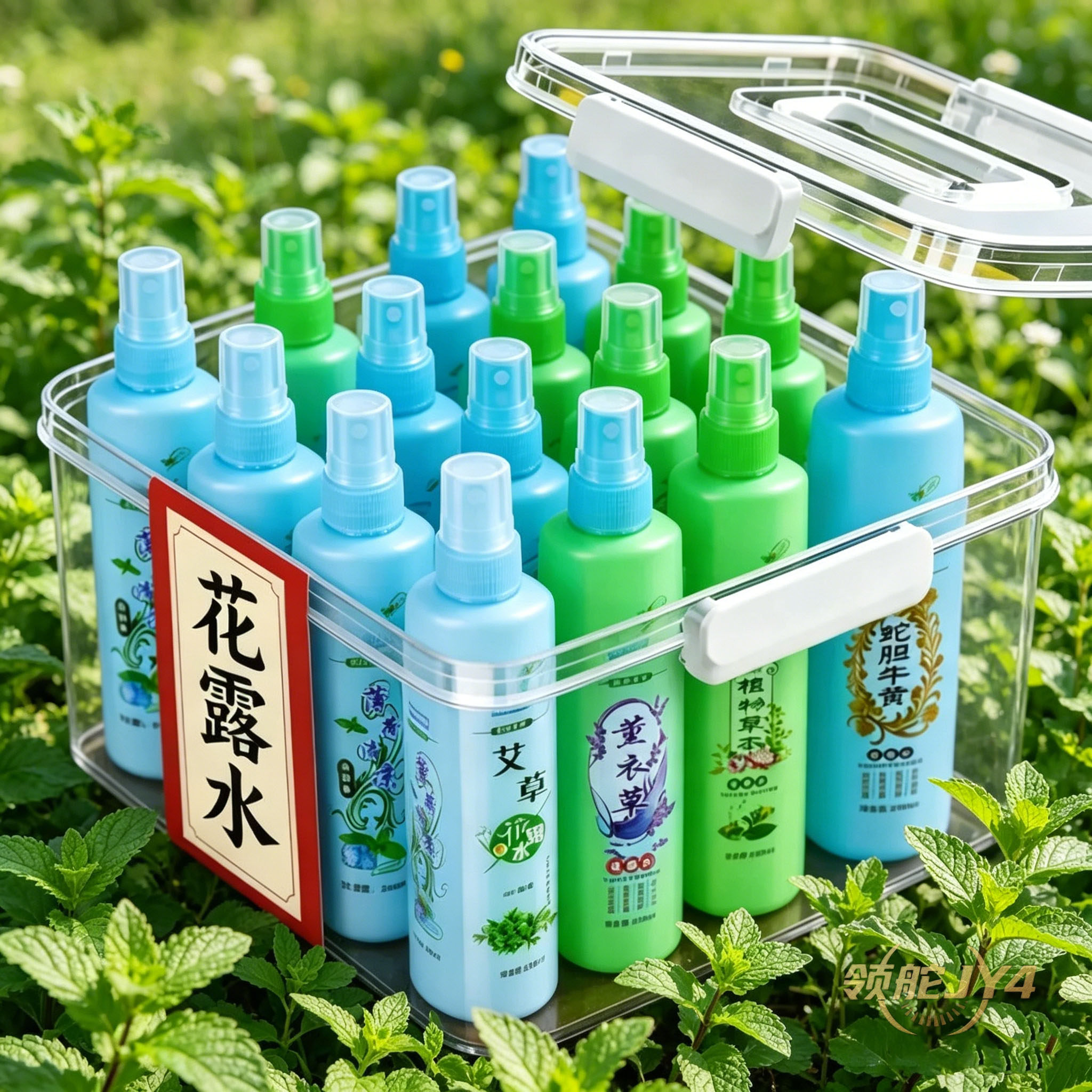 花露水大瓶清凉驱蚊止痒蚊虫叮咬批发成人喷雾香水艾草清香薄荷