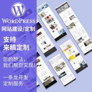 网站建设制作定制外贸wordpress建站前端开发多语言中英文独立站