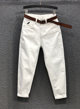 women solid color loose all match casual harem pants女哈伦裤