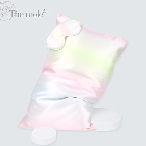 嘉兴彩虹枕套themole真丝亲肤