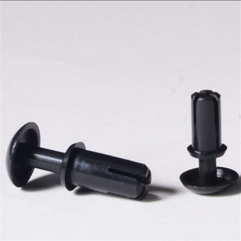 华社尼龙铆钉 塑料铆钉 R型铆钉黑.白尼龙铆钉R6060 R6080 1000只