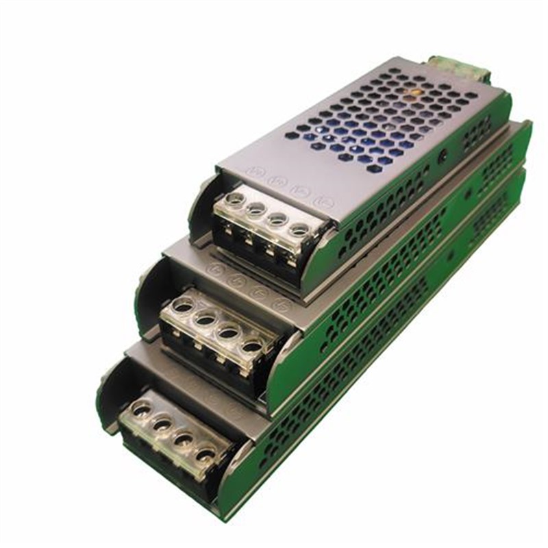 led小型铝槽灯线性灯线条灯带专用12v24v驱动电源变压器220v转12v