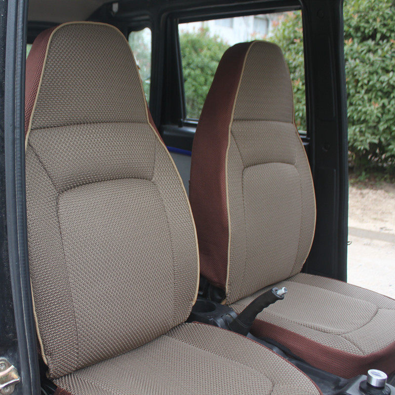 电三轮四轮电动车老年代步车新能源观光车封闭篷车坐垫座套定制做