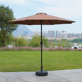 户外花园遮阳伞 庭院伞太阳伞阳台伞露台室外伞 商用大伞中柱伞