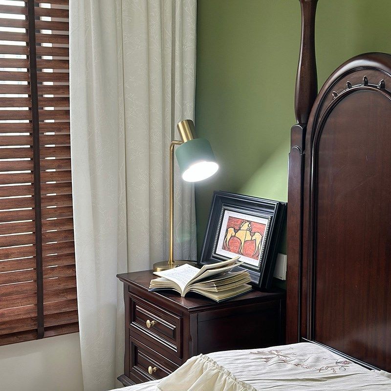 北欧床头阅读灯卧室书房台灯酒店客房led灯办公室学习看书护眼灯