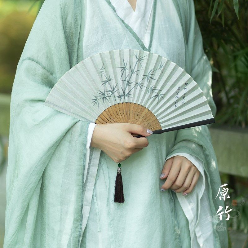 扇子折扇夏天便携折叠扇古风新中式扇子汉服舞蹈扇中国风全竹折扇,居家日用,扇子,淘宝优惠券,粉丝福利购,淘宝优惠卷