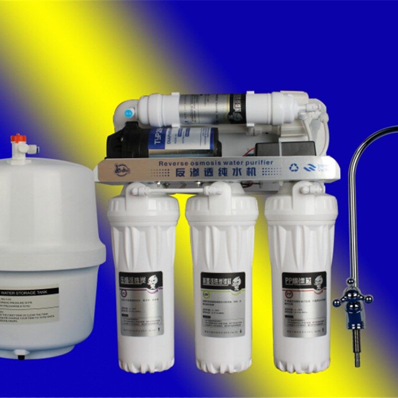 50加仑纯水机 家用厨房净水机 反渗透过滤器RO逆渗透带压力桶