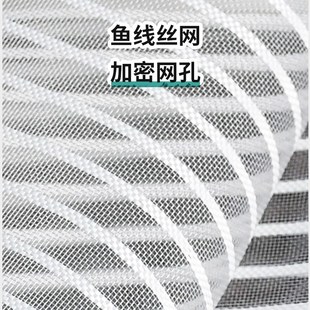 家用静音磁吸门帘全磁条防蚊蝇纱门魔术贴免打孔纱窗卧室家用 夏季