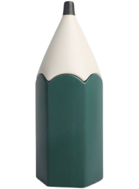 创意铅笔造型收纳盒办公室新中式摆件家居饰品样板间摆设客厅装饰