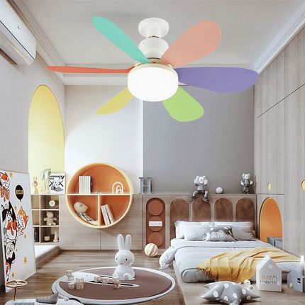 E27螺口升降风扇灯新款卧室厨房led节能家用吸顶吊灯遥控一体吊扇