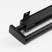 衣杆 架顶装 顶捷第四代全铝合衣柜可伸缩挂衣架浅柜纵向抽拉式 挂裤