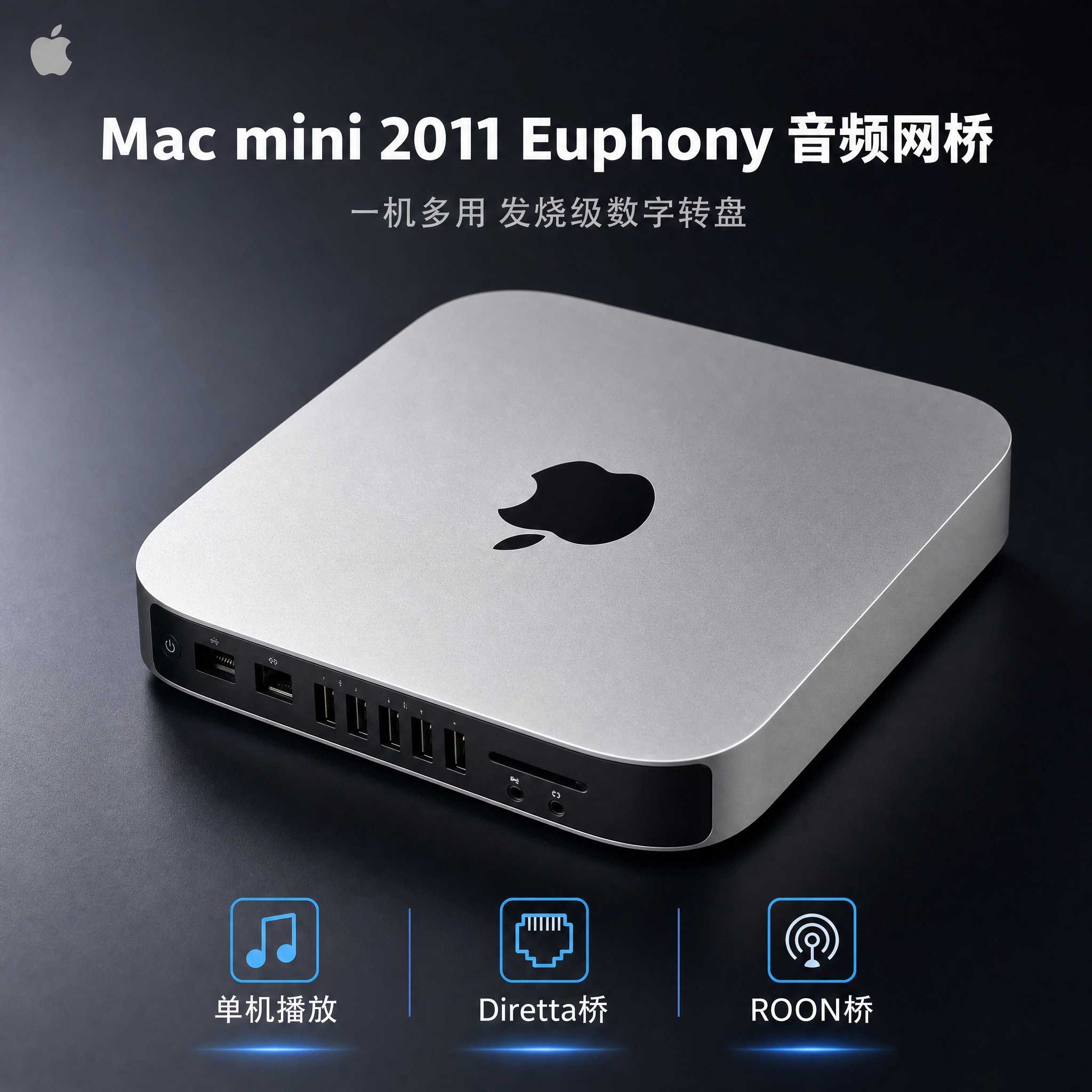Diretta音乐网桥 Euphony双机 核桥分离 音质提升 PC数播实验室