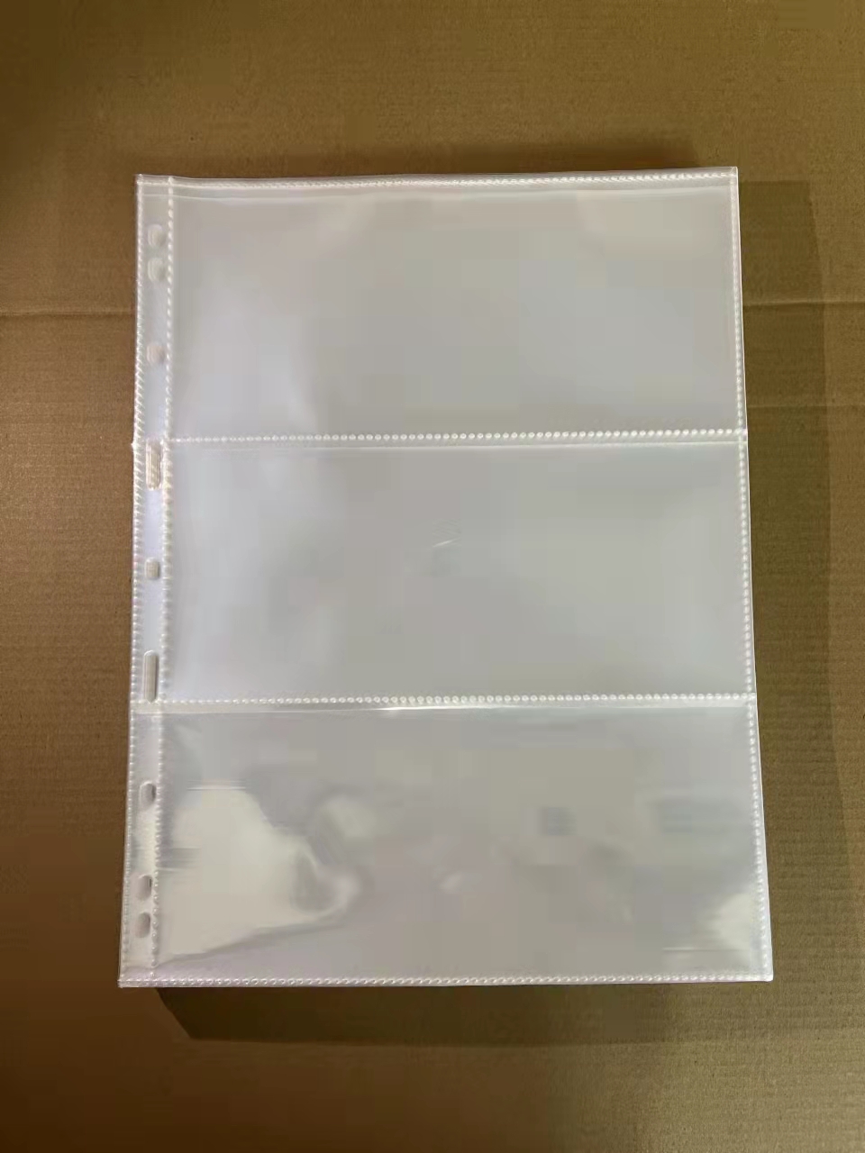 a4三格卡页明信片收藏