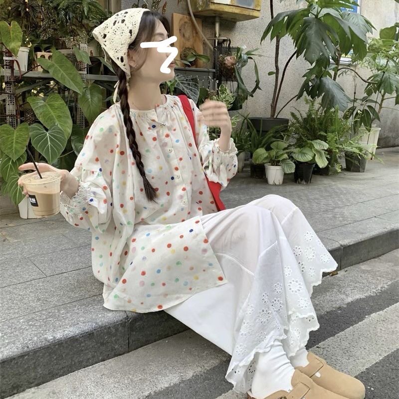 港风chic日系少女彩色波