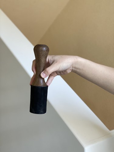 颂钵周边【牛皮磨棒大号】团体疗愈个案疗愈音疗冥想瑜伽禅修手工