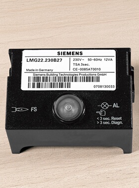 锅炉配件燃油燃烧器控制器燃烧机燃烧程序控制盒LMG22.230B27燃气