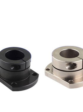 导向轴支座 钢制对边法兰 STHWC/STHWCB 8 10 12 16 20 25 30 40