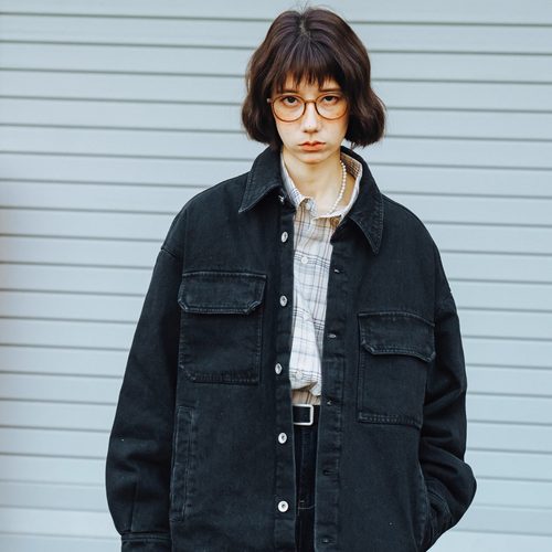 UTIMUS23AW水洗牛仔羽绒衣