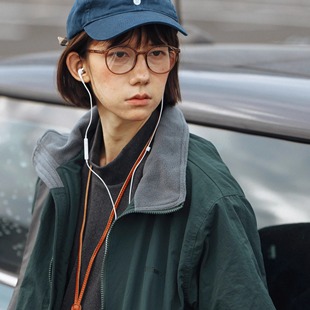 UTIMUS复古抓绒夹克摇粒绒棉服立领飞行员尼龙外套美式Vintage