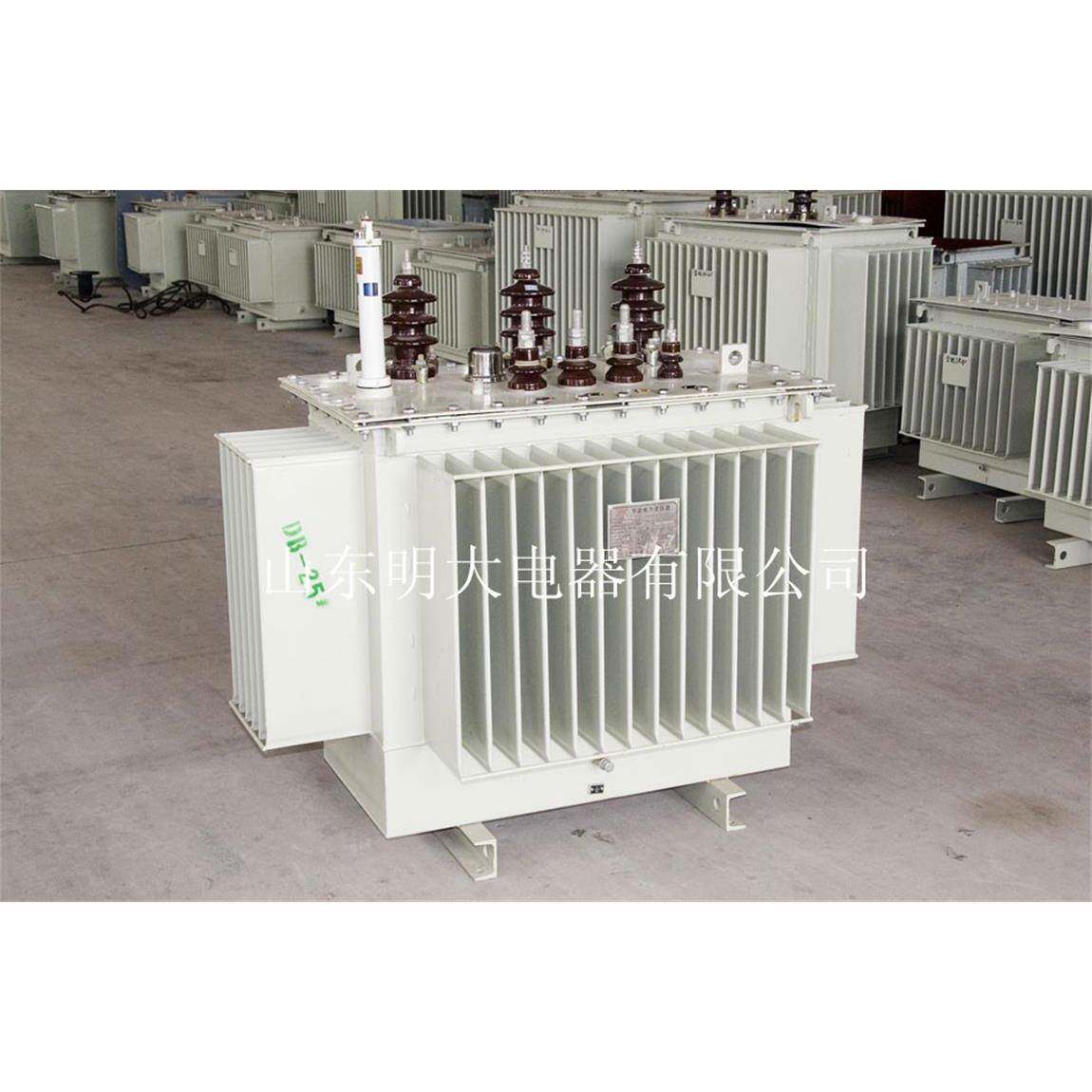 山东明大电器S11-630kva/10KV三相油浸式电力变压器生产厂家