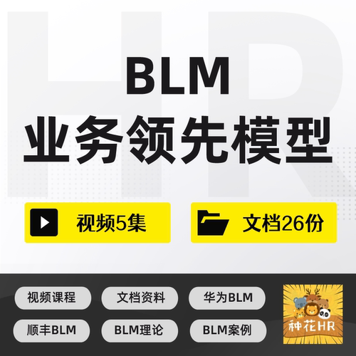 华为BLM业务领先模型资料课程