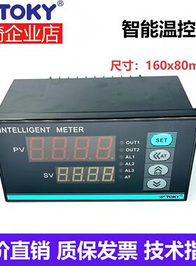 TOKY东崎TE80-S/RC10W温控表INTELLIGENT METER智能控制器K PT100