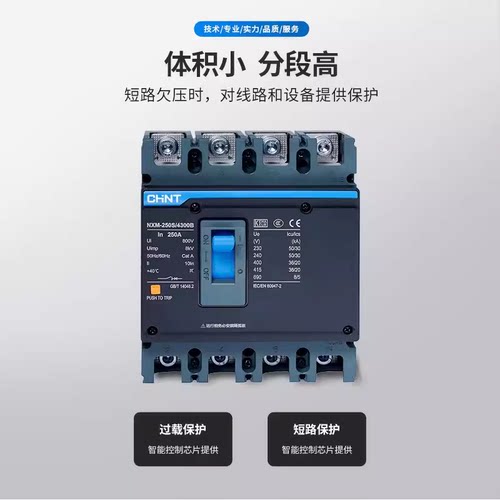 NXM-63S125A250S正泰塑壳断路器