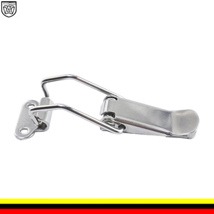 安望115B铁镀镍不锈钢工具箱箱子锁扣卡扣鸭嘴扣木箱包明装配件