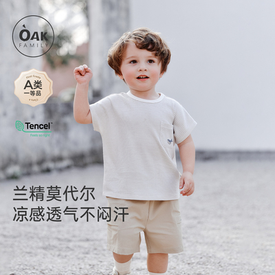 圆领宝宝上衣T恤oakfamily