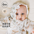 Family新生儿帽子夏季 Oak 初生婴儿胎帽0一3月可爱宝宝护囟门帽